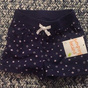 Toddler Girls Star Shorts 4T NWT